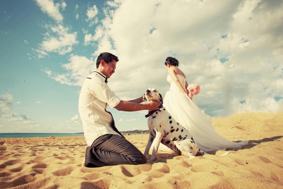 Just married